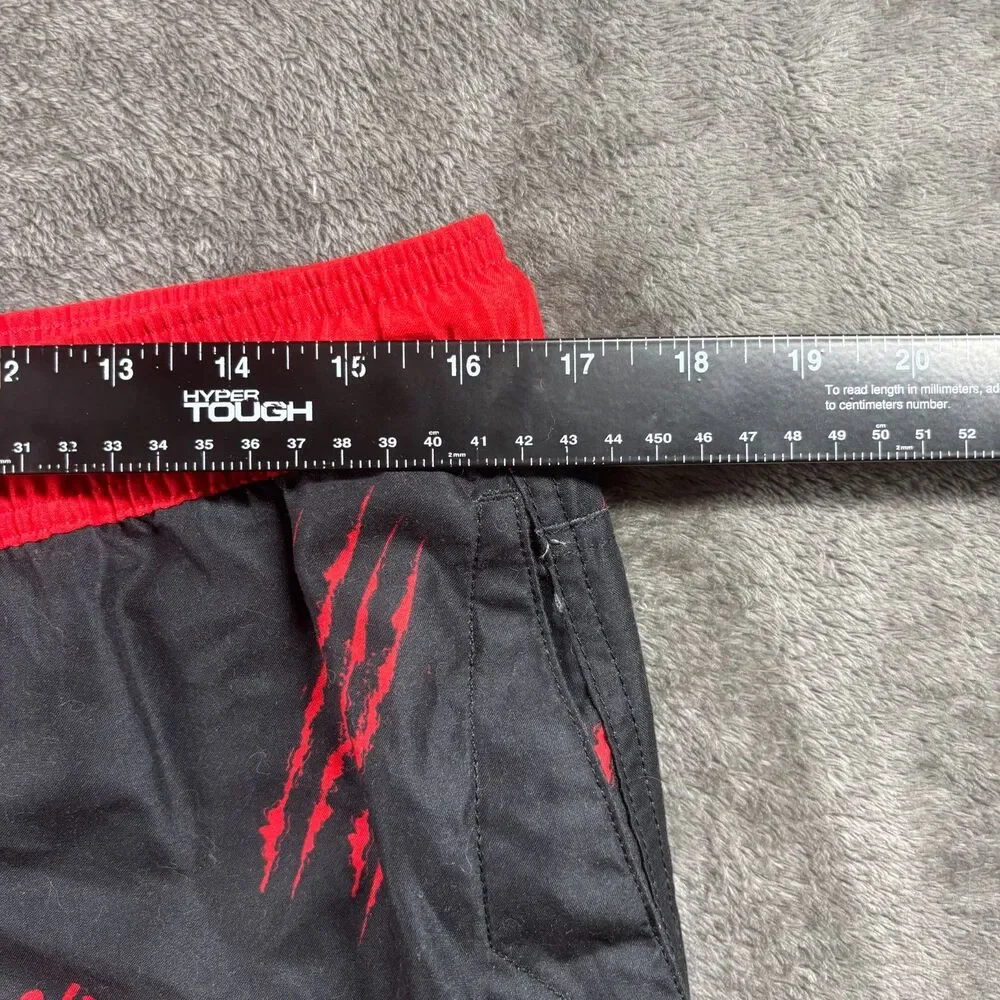 Hot Topic A Nightmare On Elm Street Glove Swim Trunks Freddy Krueger Medium G202
